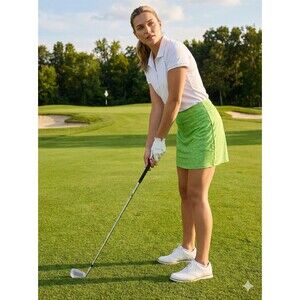 Southwind Apparel Womens Skort Made USA Active Golf Size L